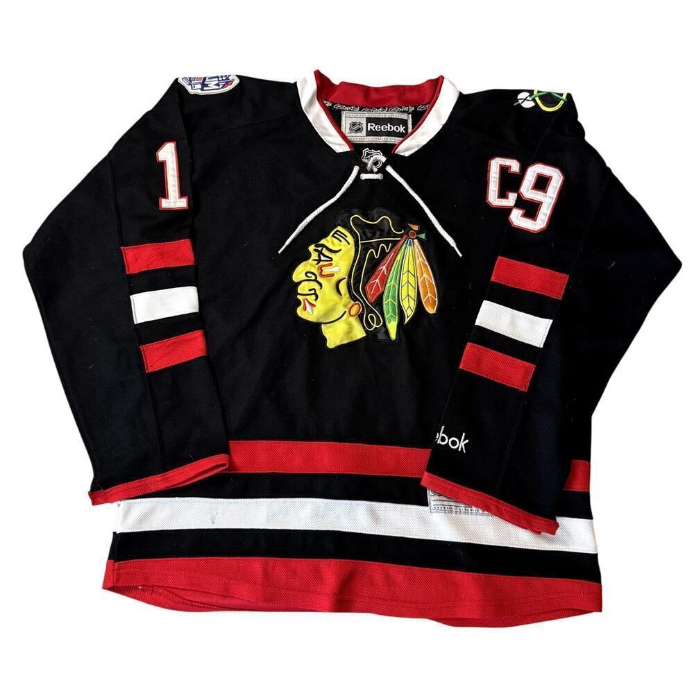 Toews CHICAGO BLACKHAWKS 2014 Stadium Series Jersey hockey NHL reebok rare XL - Picture 3 of 10